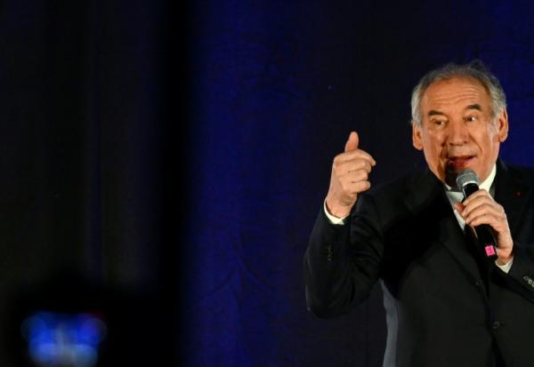 François Bayrou à Pau dans les Pyrénées-Atlantiques le 12 mars 2026