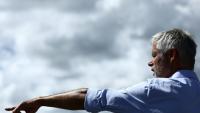 Laurent Wauquiez au Mont Mezenc près des Estables en Haute-Loire, le 30 août 2026