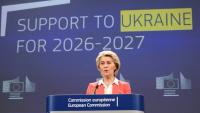 L'Union européenne prévoit de verser "autour de la mi-juin" une première aide budgétaire de 3,2 milliards d'euros à l'Ukraine, dans le cadre de son prêt géant de 90 milliards d'euros