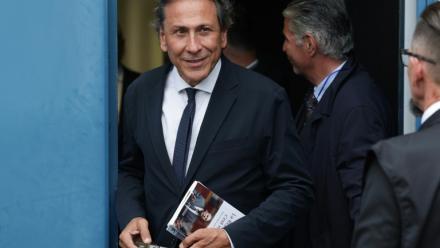 Le député PS Jérôme Guedj, le 29 août 2026 à Sens 