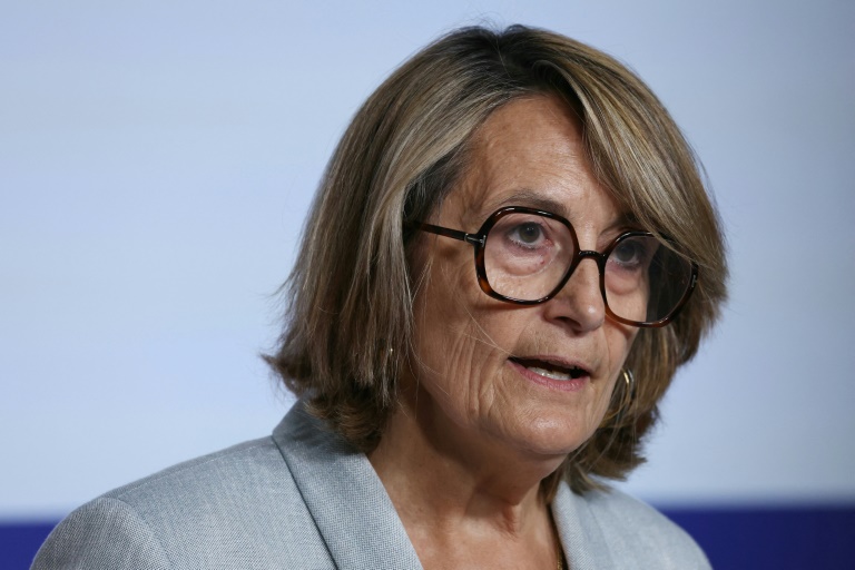 La porte-parole du gouvernement Sophie Primas, le 11 juillet 2025 à Paris