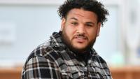Le rugbyman français Mohamed Haouas, le 12 mai 2023 à Montpellier