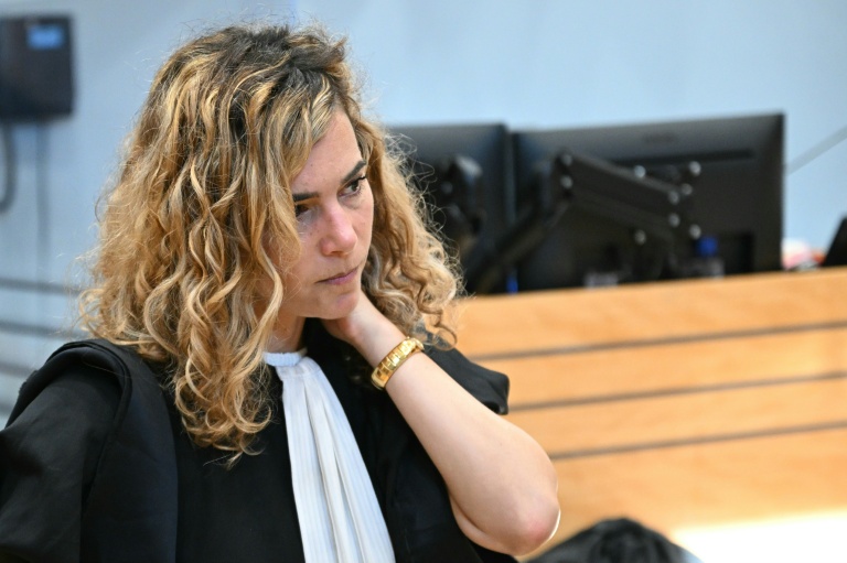 Emmanuelle Franck, avocate de Cédric Jubillar, le 16 octobre 2025 à la cour d'assises du Tarn, à Albi