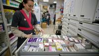 Dans une pharmacie de Colomiers, en Haute-Garonne, le 23 mars 2023