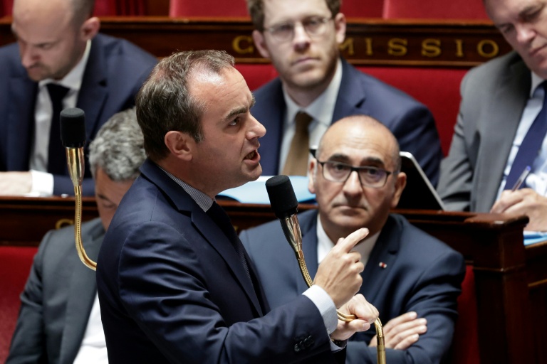 Le Premier ministre Sébastien Lecornu à l'Assemblée nationale, le 2 juin 2026 à Paris