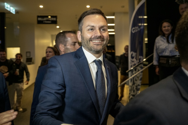 Le nouveau dirigeant indépendantiste du Québec Paul St-Pierre Plamondon à Montréal le 5 octobre 2026