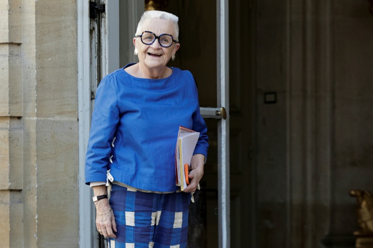 La ministre de l'Aménagement du territoire Françoise Gatel à l'Hôtel de Matignon à Paris le 21 mai 2026