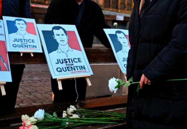 Rassemblement en hommage à Quentin Deranque à Metz, le 16 février 2026