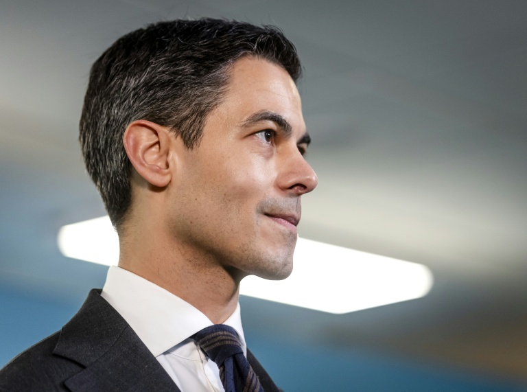 Le centriste néerlandais Rob Jetten, à La Hague aux Pays-Bas le 4 février 2026