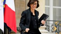 Rachida Dati sur le perron de l'Elysée, le 21 mai 2024 à Paris