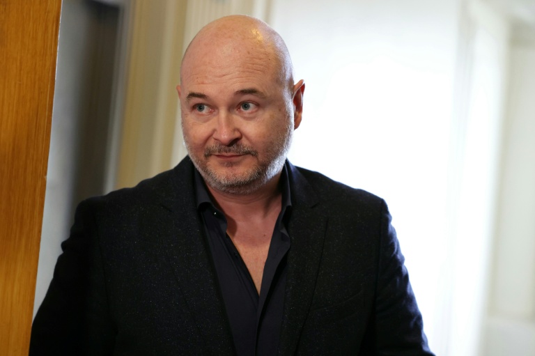 L'animateur de radio Sébastien Cauet, le 18 mars 2024 à Paris