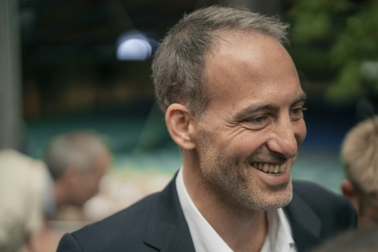Le leader de Place publique Raphaël Glucksmann, le 27 septembre 2025, à Bram dans l'Aude