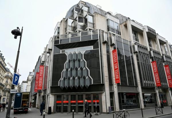 L'Hôtel Drouot à Paris, le 28 mars 2025