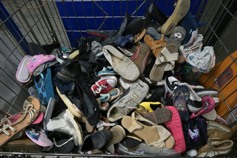 Un centre de tri de l'association 