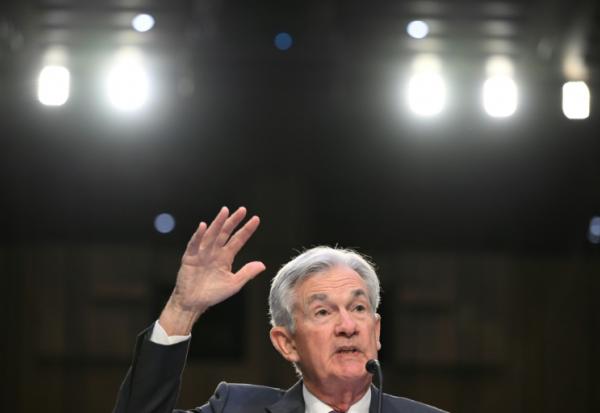 Jerome Powell lors d'une audition au Sénat le 7 mars 2023