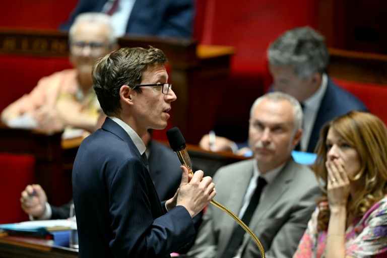 Le ministre de l'Education Edouard Geffray lors d'une séance de questions au gouvernement à l'Assemblée nationale, le 1er juillet 2026 à Paris
