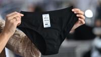 Une culotte menstruelle de la marque Elia, à Sauve, dans le Gard, le 29 septembre 2026
