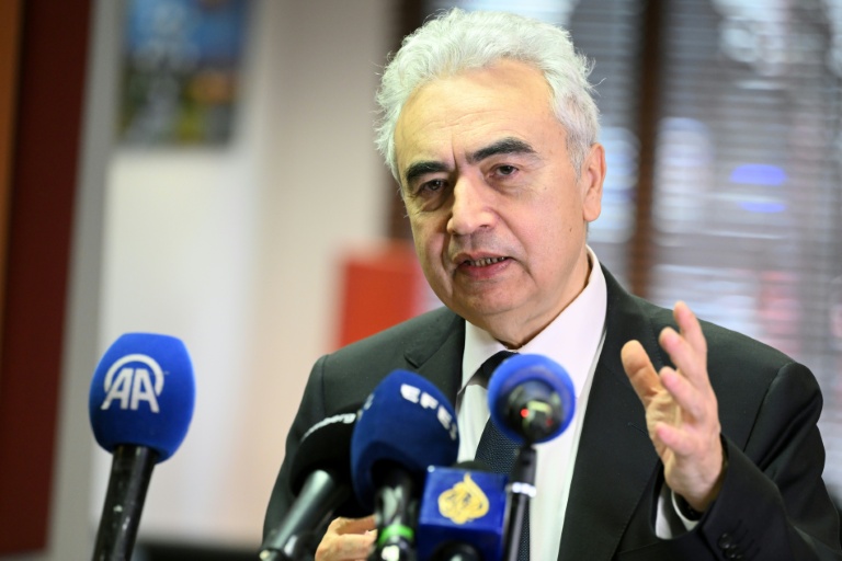 Le directeur exécutif de l'Agence internationale de l'énergie (AIE) Fatih Birol, lors d'une conférence de presse à Bruxelles, le 6 mars 2026