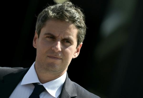 L'ex-Premier ministre et patron de Renaissance Gabriel Attal, le 16 juin 2026 à Villepinte