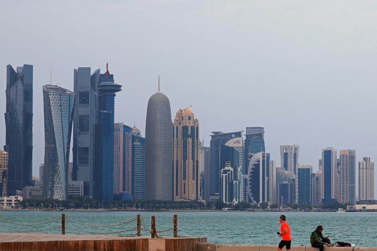 Le quartier de la Corniche, à Doha, au Qatar, le 4 mars 2026