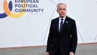 Le Premier ministre canadien Mark Carney à son arrivée au 8e sommet de la Communauté politique européenne le 4 mai 2026 à Erevan