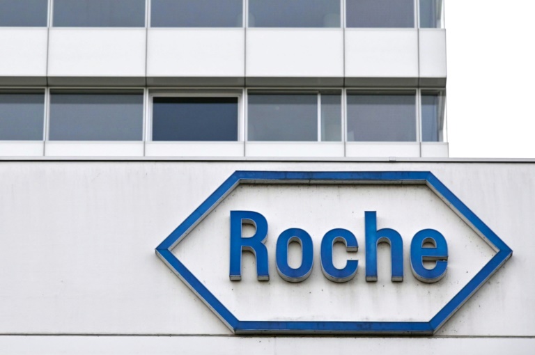 Siège du géant pharmaceutique suisse Roche à Bâle, le 28 septembre 2021