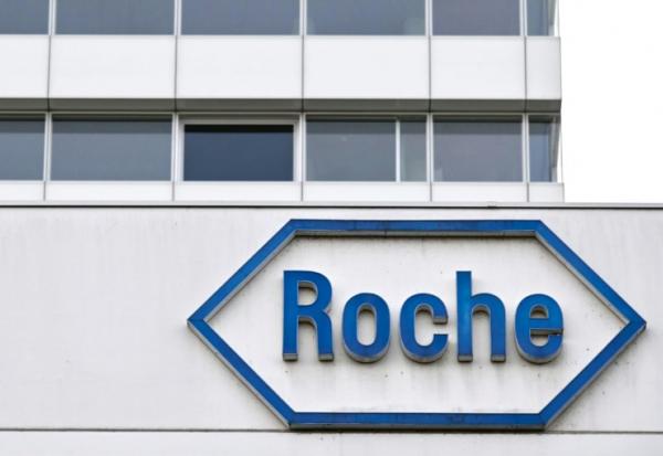 Siège du géant pharmaceutique suisse Roche à Bâle, le 28 septembre 2021