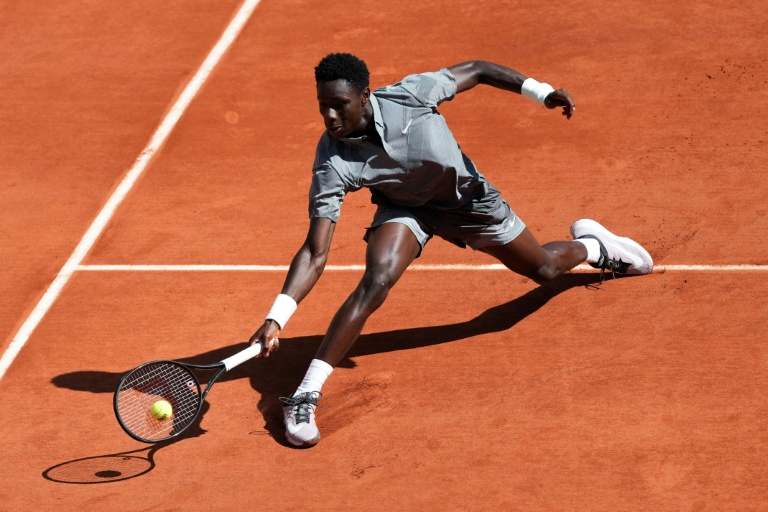 Le Français Moïse Kouame, vainqueur du Paraguayen Adolfo Daniel Vallejo, le 28 mai 2026 à Roland-Garros