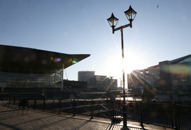 Le Parlement gallois, à Cardiff, le 24 avril 2026 