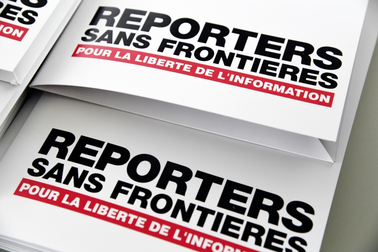 L'ONG Reporters sans frontières appelle à un
