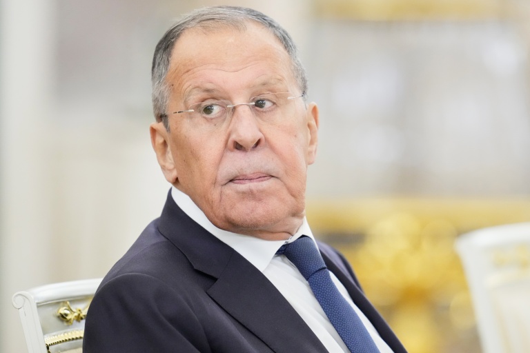 Le ministre russe des Affaires étrangères, Sergueï Lavrov, le 27 octobre 2026 au Kremlin