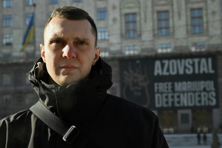 Iaroslav Roumiantsev, ex-soldat ukrainien, fait prisonnier à Marioupol en mai 2022 après s'être rendu avec les troupes retranchées dans l'usine Azovstal. Kiev, le 2 février 2026