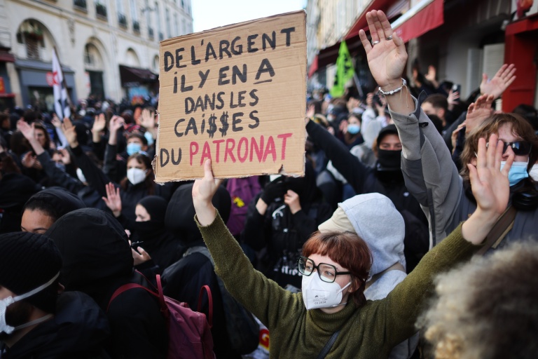 Manifestation contre la vie chère à Paris, le 17 octobre 2026