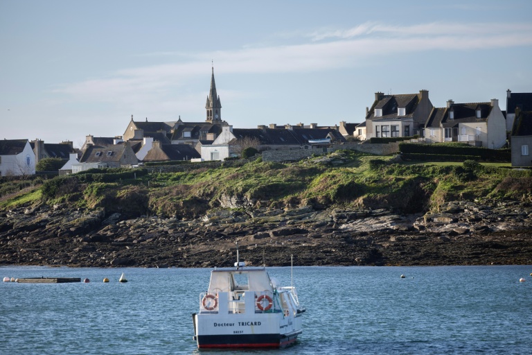 L'île de Molène, le 3 février 2026 dans le Finistère