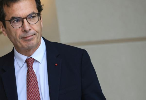 Le ministre du Travail Jean-Pierre Farandou à l'Elysée le 20 mai 2026
