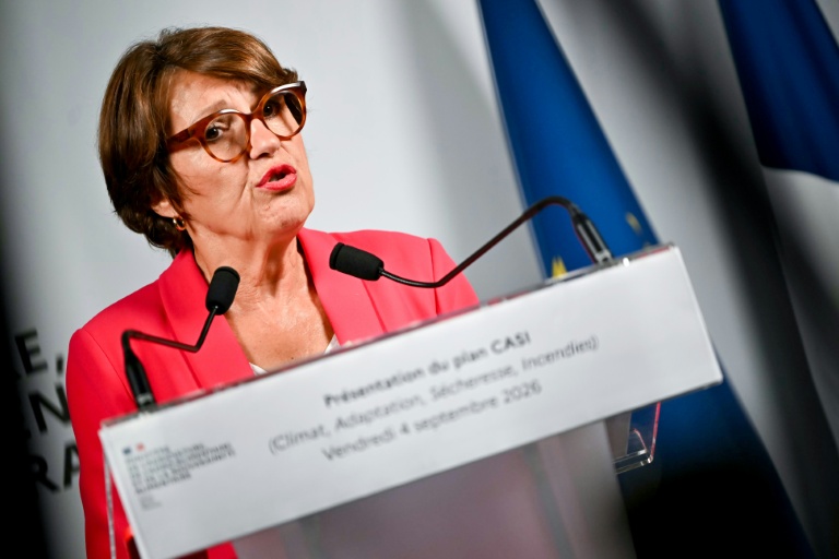 La ministre de l'Agriculture, Annie Genevard, le  4 septembre 2026 à Paris