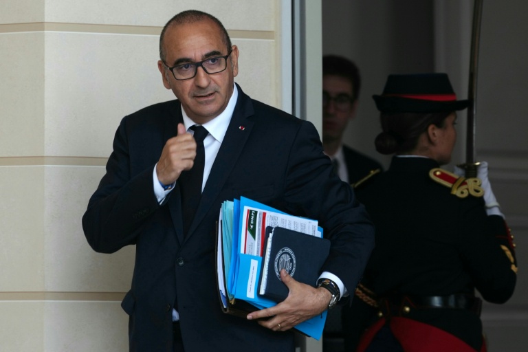 Le ministre de l'Intérieur Laurent Nuñez à la sortie de l'Elysée, le 22 juillet 2026 à Paris