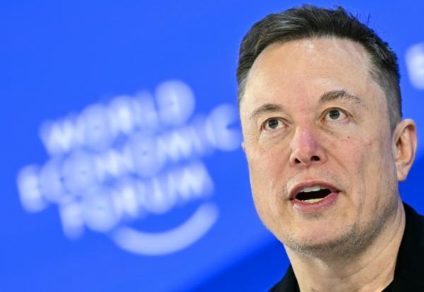 Elon Musk à Davos, le 22 janvier 2026