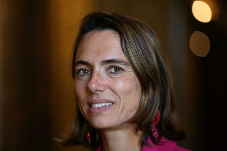 La sénatrice LR Christine Lavarde au Palais du Luxembourg à Paris, le 1er octobre 2026
