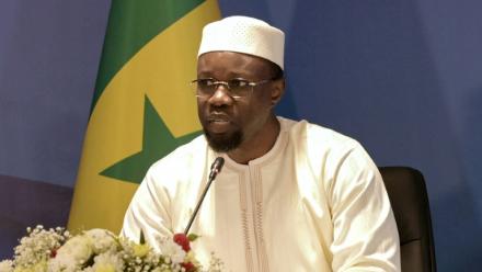 L'ex-Premier ministre sénégalais Ousmane Sonko, le 26 septembre 2024 à Dakar