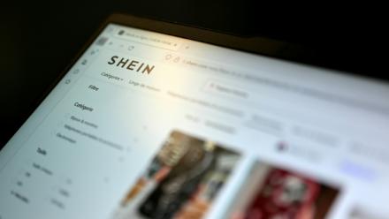Le site d'e-commerce de Shein, le 5 novembre 2025 à Paris