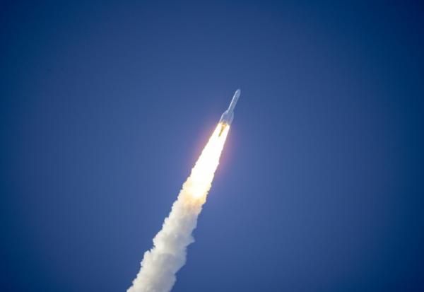 Une fusée ARiane 6 lancée depuis Kourou, en Guyane française, le 27 août 2026