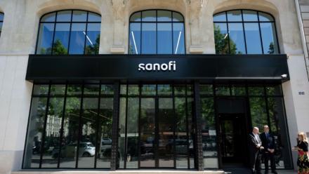 Le siège social parisien du géant pharmaceutique Sanofi.