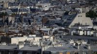 Les toits en zinc de Paris, le 26 juin 2026 lors d'un épisode de fortes chaleurs