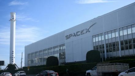 Un site de SpaceX, à Hawthorne, en Californie, le 9 juin 2026