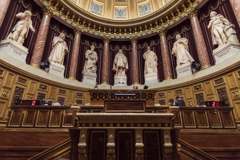 Le Sénat à Paris, le 17 novembre 2016