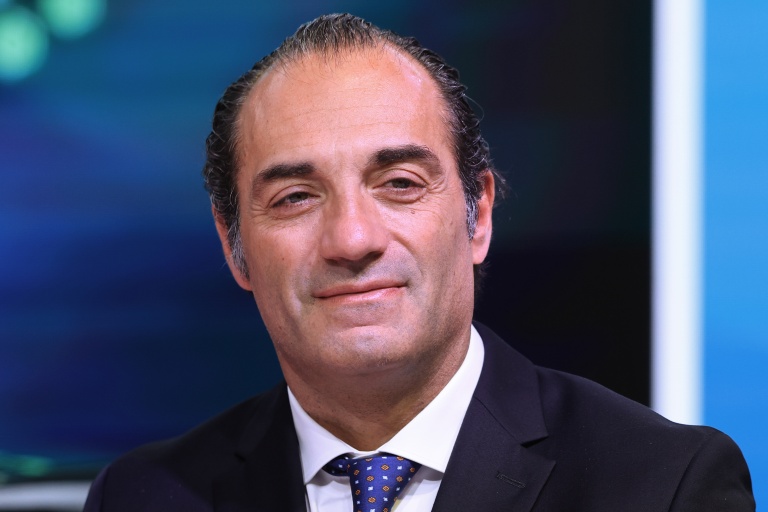 Le patron du groupe Stellantis, Antonio Filosa à Paris le 12 octobre 2026