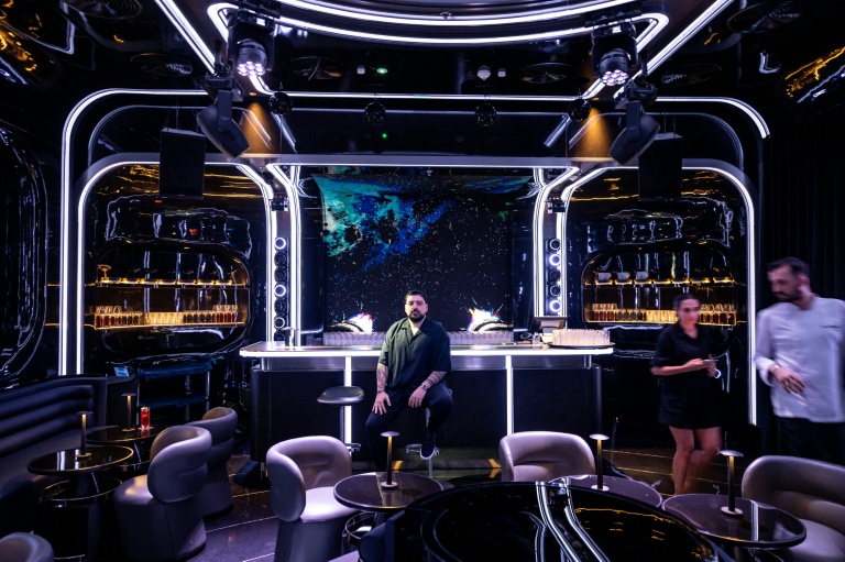 Le turc Ahmet Oytun Cakir, fondateur de Woohoo, un restaurant qui se prévaut d'être piloté par le premier 