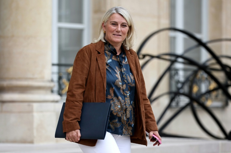La ministre de la Santé Stéphanie Rist à l'Elysée, le 31 août 2026