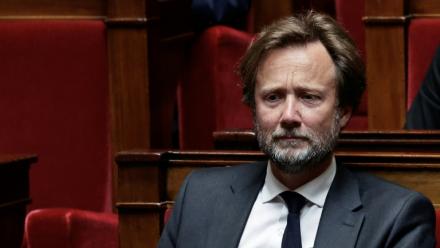 Le chef des députés socialistes Boris Vallaud à l'Assemblée nationale, à Paris, le 6 mai 2026